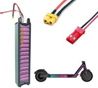 Batteria al litio 36 V 5,2 Ah 6, 7,8 10,4 per monopattino elettrico, pacchetto batterie PVC volt per hoverboard/monopattino pieghevole con connettore XT30+JST, 36 V, 7,8 Ah