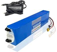 Batteria al litio 36V 20Ah 10S3P for scooter M365, motore, bicicletta, bici elettrica, sedia a rotelle con caricabatterie 42V 2A(XT60)