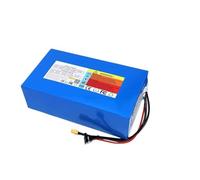 Batteria al litio 52V 20A 14S6P, BMS bilanciato 30A integrato, utensile elettrico ad alta potenza da 0 a 1500W, batteria for bicicletta, batteria di backup(Triangie plug-DC plug)