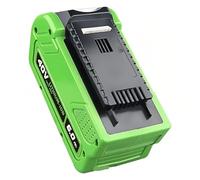 Batteria al litio a ricarica rapida da 6000 mAh e 20 core for tosaerba, motosega elettrica, 40 V. Compatibile con Greenworks 40V, 29462.(6000mah)
