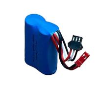 Batteria Al Litio Ad Alta Capacità Da 7,4 V 3000 MAh For Auto Telecomandata, Escavatore, Giocattolo, Gancio, Robot, Batteria Ricaricabile(1pcs T SM3p)