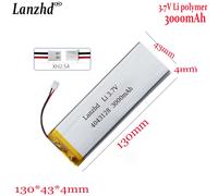 Batteria al litio ai polimeri di litio da 3.7V 3000mAh con batteria per tastiera meccanica wireless Bluetooth XH2.54 4043128 con protezione