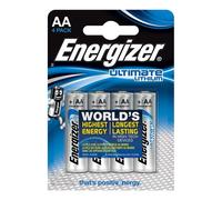 Batteria al litio al litio energizer ultimate aa l91 lr6 1,5v blister * 4