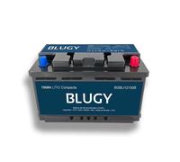 Batteria al litio Blugy 12V 150A BMS integrata 19 cm, camper, furgone, barca,...