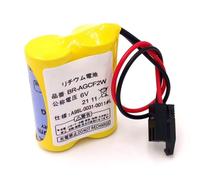 Batteria al litio BR-AGCF2W2Cell 6V A98L-0031-0011#L2200mAh Batteria PLC per controller Fanuc Batteria di backup