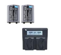 Batteria Al Litio + Caricabatteria A Ricarica Rapida, Compatibile Con Nikon, For EN EL18a 18 D850 D800 D800E D4 D4S D5 D6(1Charger 2battery)
