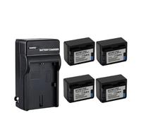 Batteria Al Litio, Compatibile Con Canon, For BP-718 727 709 CG-700, Compatibile Con VIXIA, For HF M50 M52 R32 R40 R42 R50 R52(4charger 1battery)
