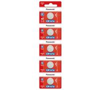Batteria al litio CR1616 da 3 V, 2 confezioni da 5 pezzi = 10 batterie monouso