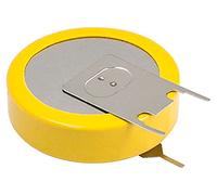Batteria al litio CR2477V 3Vdc 950mAh per circuito stampato 3pin posizione verticale PLI099