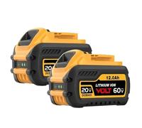Batteria al litio da 18 Ah 20 V/60 V compatibile con gli utensili DeWalt FLEXVOLT MAX DCB609/DCB606/DCB612 e DCD996/DCF885/DCS391 | Batteria per elettroutensili senza fili ad alta capacità da 18000