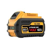 Batteria al litio da 18 Ah 20 V/60 V compatibile con gli utensili DeWalt FLEXVOLT MAX DCB609/DCB606/DCB612 e DCD996/DCF885/DCS391 | Batteria per elettroutensili senza fili ad alta capacità da 18000