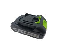 BATTERIA AL LITIO DA 18V 2Ah RICARICABILE GP-B 20 GREENPEAK VALEX