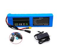 Batteria al litio da 36 V 20 Ah 14 Ah 12 Ah 10 Ah con caricabatterie da 2 A e BMS for kit motore Ebike for biciclette elettriche da 500 W(36v 14ah,XT60+SM)