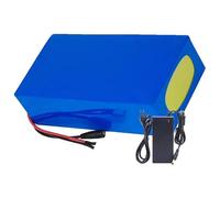 Batteria Al Litio Da 48V 20Ah Per Bici Senza Pedali, Biciclette Elettriche, Monopattini, Pacco Batteria Agli Ioni Di Litio Impermeabile 13S4P Per Ebike Con Caricabatterie T+SM