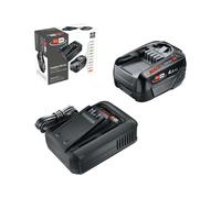 Batteria al litio e caricabatteria Bosch Starter Set 18V 4,0 Ah + AL 18V44 Nero