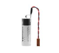 Batteria Al Litio Er17500v Er17/50 Cs1w-Bat01 3.6v 2700mah PLC. Con Connettori A Spina