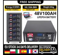 Batteria al litio ferro fosfato 48V 100Ah LiFePO4 BMS integrata per sostituire la maggior parte dell'alimentazione di backup Conservazione dell'energia domestica SENZA IMPAGGIO 48V100AH