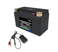 Batteria Al Litio Ferro Fosfato For Moto 12V LiFePO4 Con Protezione Di Tensione BMS, Compatibile For BMW, Harley, Augusta, KTM, Honda, Suzuki, Yamaha(7B-4 150x65x93mm N-P)