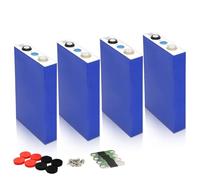 Batteria al litio-fosfato-deepcycle LiFePO4-cel da 3.2 V 105 Ah, per camper, barche, golf cart, motori, UPS, sistemi off-grid in zone. (4pcs)