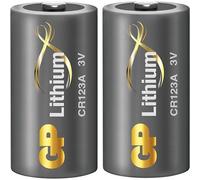 Batteria al litio GP Ultra CR123A (2x)