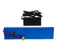Batteria al litio impermeabile da 36 V 10 Ah, batteria di ricambio ad alte prestazioni con involucro in PVC, compatibile con motori per monopattini elettrici da 0 W a 500 W 36V 10Ah,XT90+DC