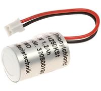 Batteria al litio LS14250K per tachigrafo VDO A2C59511954, cloruro di ionile, 3,6 V