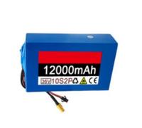 Batteria Al Litio Per Bici Elettrica Da 36V E 12Ah Batteria Agli Ioni Di Litio 10S2P Per Monopattino Elettrico Con Caricabatterie 42V 2A Batteria Al Litio Impermeabile XT60