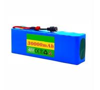 Batteria Al Litio Per Bici Elettrica Da 48V 30AH Batterie Al Litio Di Ricambio Per Scooter Pieghevoli Con 54.6V 2A Caricabatteria Scheda Di Protezione Integrata XT60