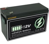 Batteria al litio portatile 12 V, 6 Ah, 8, 10 e per esterni, ideale per pannelli solari e illuminazione, con display indicatore livello batteria