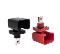 Batteria al litio quadrata interamente in rame ad alta corrente da 250 A, connettore for accumulo di energia, filettatura interna passante for batteria al litio for accumulo di energia