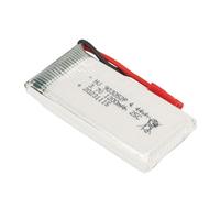 Batteria al litio RC Drone 3,7 V 1200 MAh LiPo con connettore rosso JST per ricambi RC Quadcopter