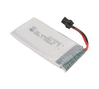 Batteria al litio ricaricabile 3,7 V 1800 mAh per Drone Quadrirotore A6 H68 RC con presa SM nera, rivestimento leggero e