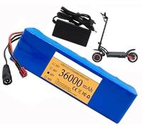 Batteria Al Litio Ricaricabile Da 48 V 36 Ah 13S2P Per Bicicletta Elettrica, Moto, Scooter E Batteria Di Ricambio Con Caricabatteria T+DC