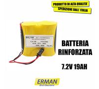 BATTERIA AL LITIO RINFORZATA PER CENTRALE BEGHELLI 7,2V 19A 8132 per 3511-3992-