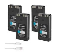 Batteria Al Litio Sostitutiva Da 7000 MAh, Compatibile Con SPYPOINT, For Fotocamera LIT-22 Flex-M Flex-S Flex G-36 Flex-Plus(7000mah 4pcs)