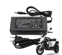 Batteria al litio standard europea - Smart Converter, di uscita | Alimentatore portatile da 42 V per Kick-Ride, connettore elettrico durevole per pericolo a distanza, caricatore veloce pe