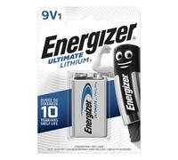 EN UL 9V - Batteria al litio, blocco 9 V, 800 mAh, confezione da 1 pezzo