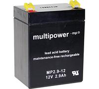Multipower mp2,9-12 a97275 batteria al piombo 12 v 2.9 ah piombo-agm l x a p