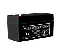 BATTERIA AL PIOMBO 12V 1,2AH VT-1.2-12-LED23449 V-TAC