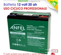 BATTERIA AL PIOMBO 12V 20AH RICARICABILE MAGGIORE CSB USO CICLICO 39662010