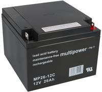 Batteria Al Piombo 12V 26AH VDS Compatibile Con 24AH 28AH MP