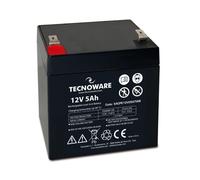 BATTERIA AL PIOMBO 12V 5AH PER UPS VIDEOSORVEGLIANZA ALLARME ATTACCO FASTON