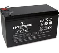 , Batteria Al Piombo 12V 7.2Ah, per UPS, Videosorveglianza E Allarme, Attacco Fa