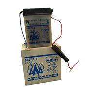 BATTERIA AL PIOMBO 6v 4Ah 6N4-2A-4 ALTO ADIGE MOTO BARCA ANTIFURTO