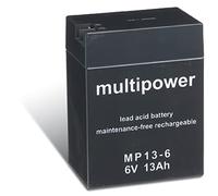 Batteria al piombo akku-net (multipower) MP13-6, 6V, Lead-Acid