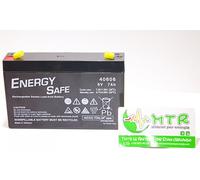Batteria al piombo ENERGY SAFE 6V 7Ah