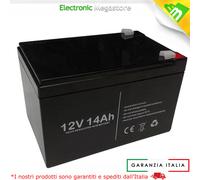 Batteria al piombo ermetica ricaricabile 12V 14Ah maggiore potenza delle 12ah