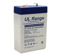 Batteria al piombo impermeabile UL2.8-6 Ultracell 6v 2.8ah