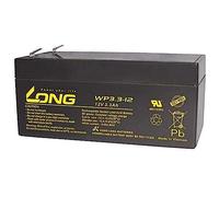 Batteria al piombo Kung WP3.3-12 Kung Long con capacità di 12 Volt e 3300 mAh, contatti Faston 4,8 mm