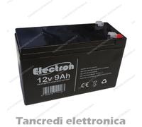 BATTERIA AL PIOMBO PLUS 12V 9Ah 10Ah RECHARGEABLE LEAD ACID BATTERY VRLA